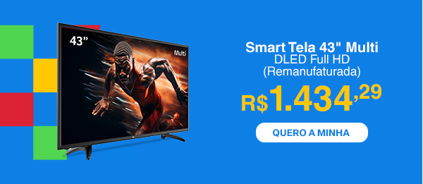 Smart Tela 43" Multi (Remanufaturada)